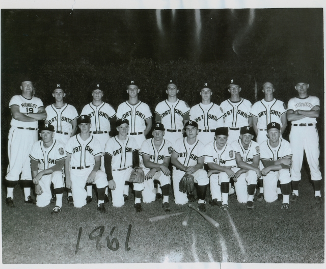 Midwest American Legion Baseball Team 1961
