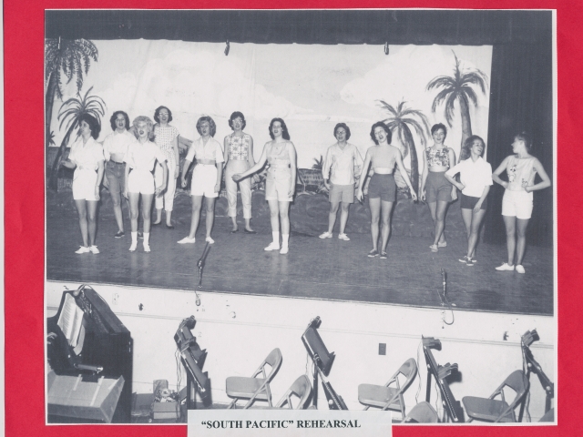 South Pacific Rehearsal 1963?