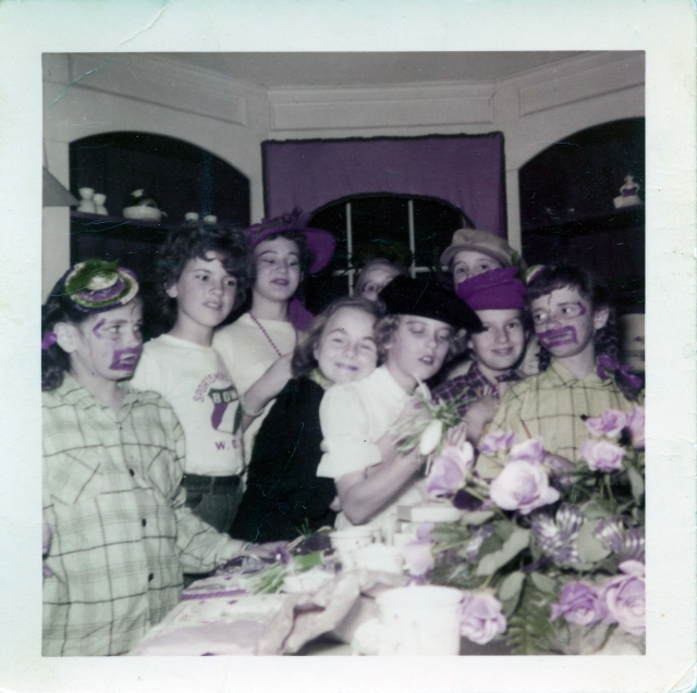 Barbara Qualls Birthday #2 Margaret Bryan, Vera Neihouse, Carolyn Flemming,Cindy Jacobsen, Barbara Qualls, Kitty Carson, Becky Williams, Linda Herbert, and Judy Bryan